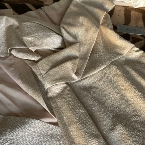 TERI JON Gown size 12 brand new with tags color GOLD - Picture 6 of 12